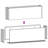 vidaXL Wall Planter Set of 2 Rusty Corten Steel Medium