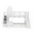 Beacan Kids Twin Over Twin Bunk Bed with Drawers-1827556632-1827556630