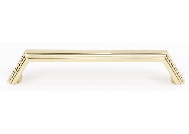 Nicole 3.5" Center to Center Bar Pull, 3.5", Polished Brass