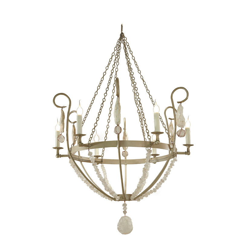 6 - Light Dimmable Empire Chandelier