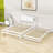 Full Size Platform Bed with Adjustable Trundle-1265971821