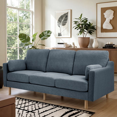 Lagoa 84'' Square Arm Upholstered Standard Sofa