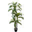 Artificial Dracaena Plant in Pot, 150cm /105cm Tall Indoor Faux Tropical Tree with Realistic Variegated Leaves, Maintenance Free Decorative Floor Plant for Living Room Office Bedroom-1177748668