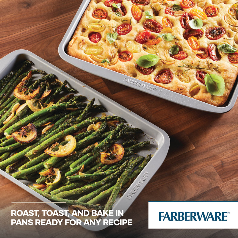 Farberware Insulated Nonstick Stainless Steel 2-Piece Sheet Pan Set