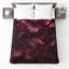 Couvre-lit rouge Palm Leaves-125028151