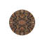 Tapis décoratif orange traditionnel lavable traditionnel-852667543