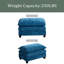 Canapé-lit Cloud seulement, pour salon, chambre à coucher et appartement, coussin de siège rembourré à double couche confortable, tissu chenille respirant-76754369