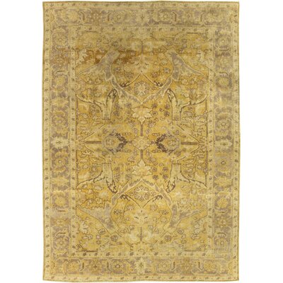 Modern 6' Ã 8'8"" Traditional Oriental Inspired Gold/Brown/Beige Wool Rug -  Doris Leslie Blau, DLB-N11648