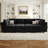 Wylodene 116.6" Wide Large Sofa Bed Sleeper Velvet Reversible Modular Sofa Storage Couch, Sectional Sofa by 8 Single Armless Chairs-273233276