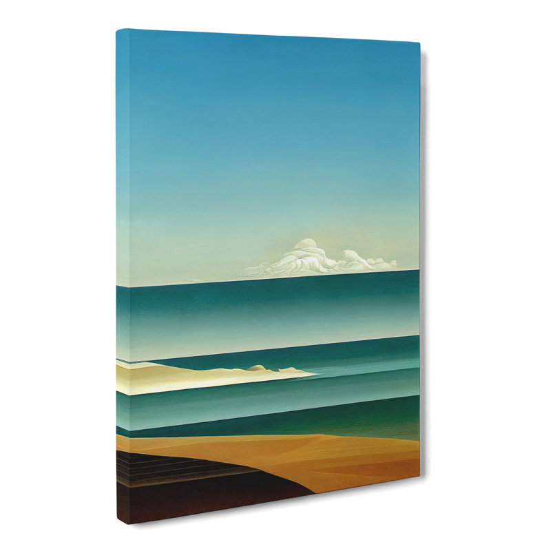 Modern Beach Seascape Vol.1 - Wrapped Canvas, 60cm H x 40cm W x 3cm D
