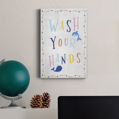 Wash Your Hands - Print on Canvas