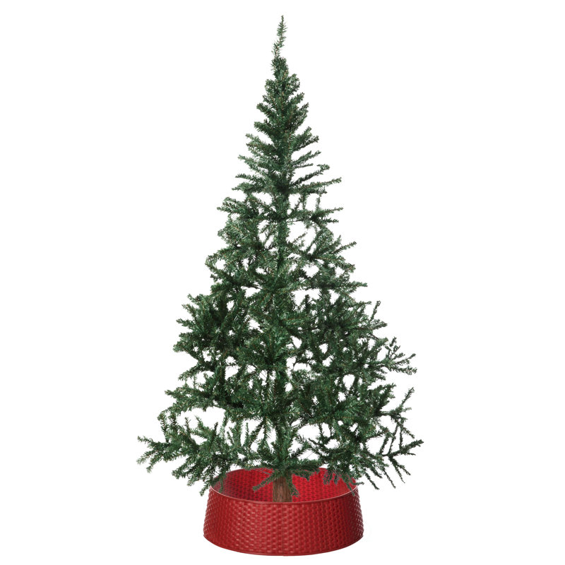 Cache-pied d'arbre, Rouge