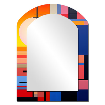 Miroir mural De Stijl
