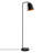 47.16'' Black Arched Floor Lamp