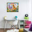  Art mural sur toile «Fluttering Unicorns & Rainbow» par Image World-2081626721-2081626719