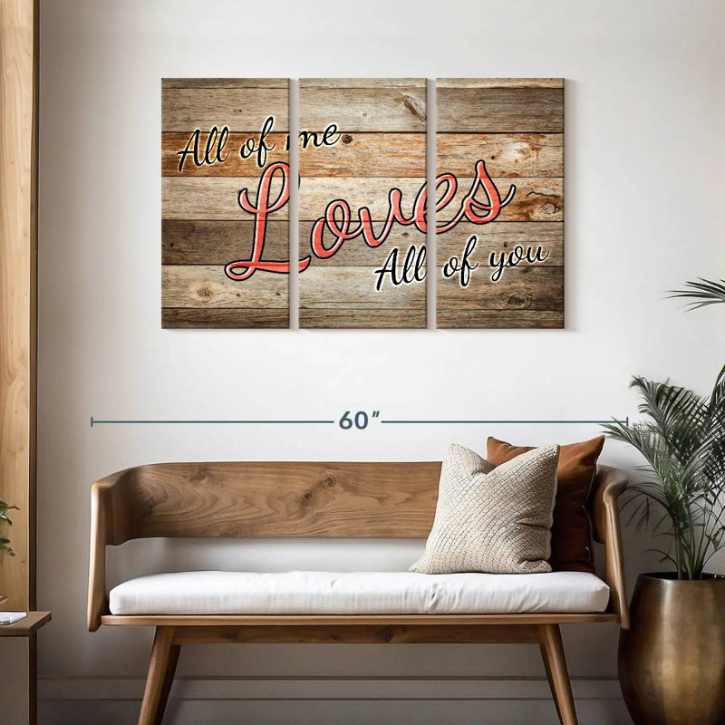Plaque murale «All Of Me», H 28 po x l 45 po