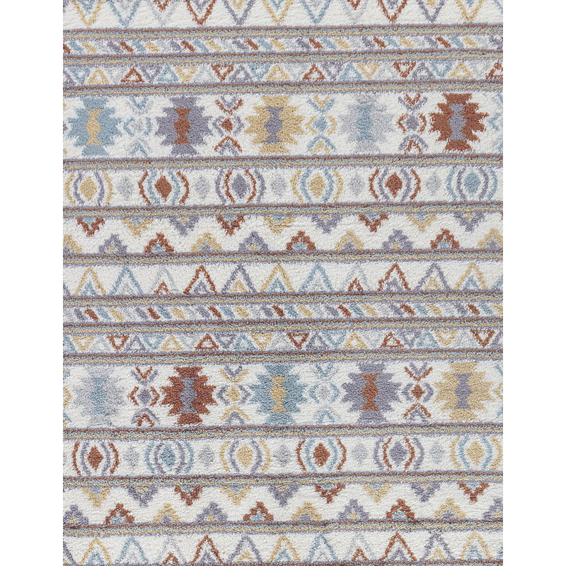 Loft Shag Multi  Shaggy Area Rug, Rectangle 7'10" x 9'10"