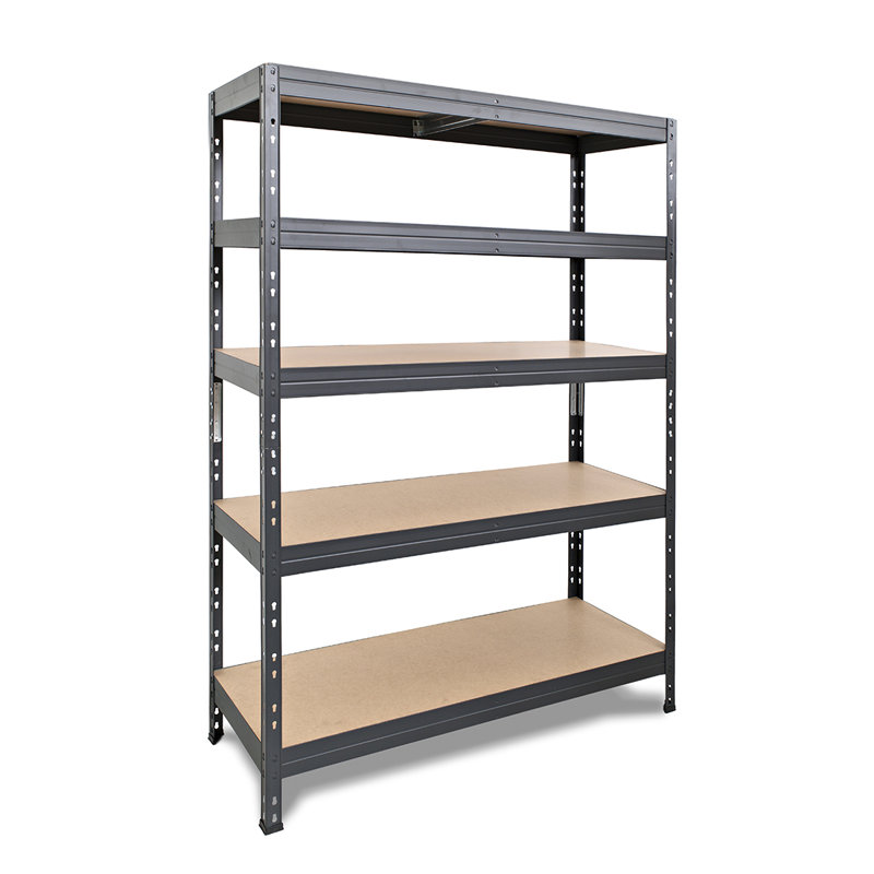 Heavy-Duty Steel and Particle Board 5-Shelf Garage Storage Unit