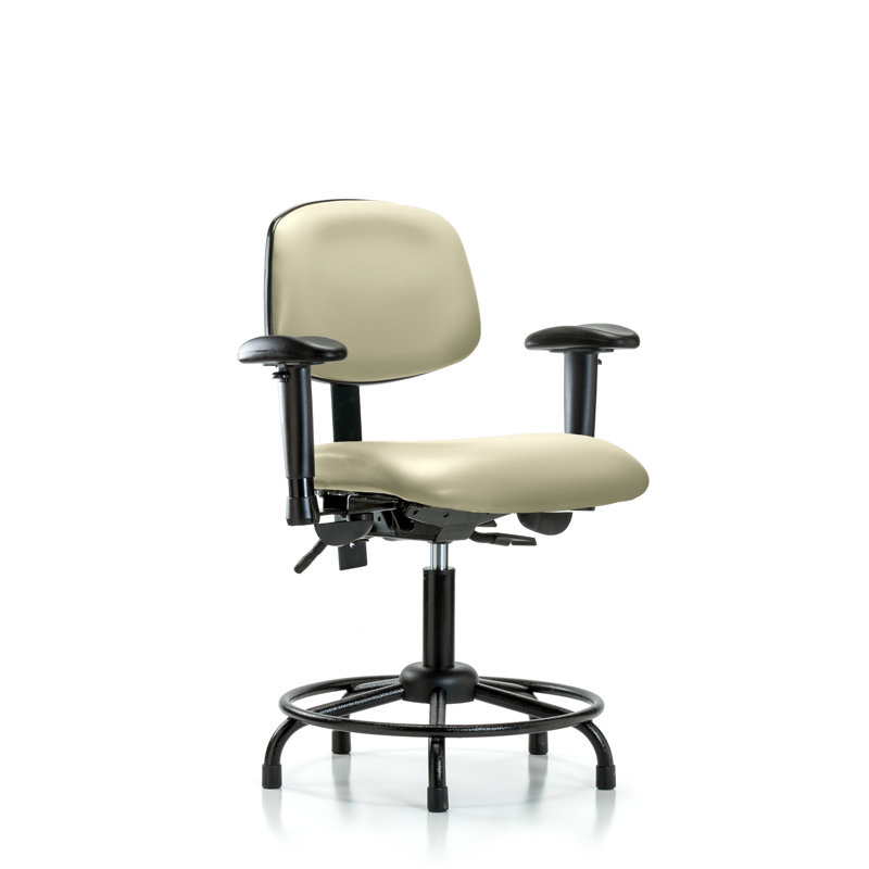 Ian Drafting Chair, Adobe, Glides, Included