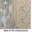 Planche à découper en verre Brindle Great Dane