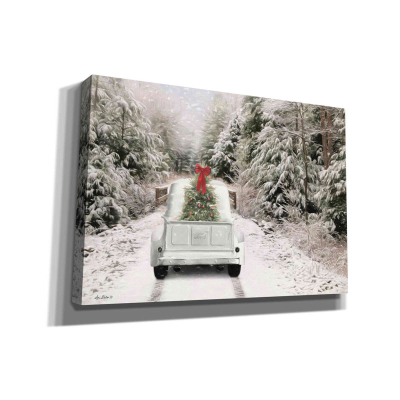«Plever Up the Tree» par Lori Deiter, art mural sur toile, H 18 po x l 26 po x P 0,75 po