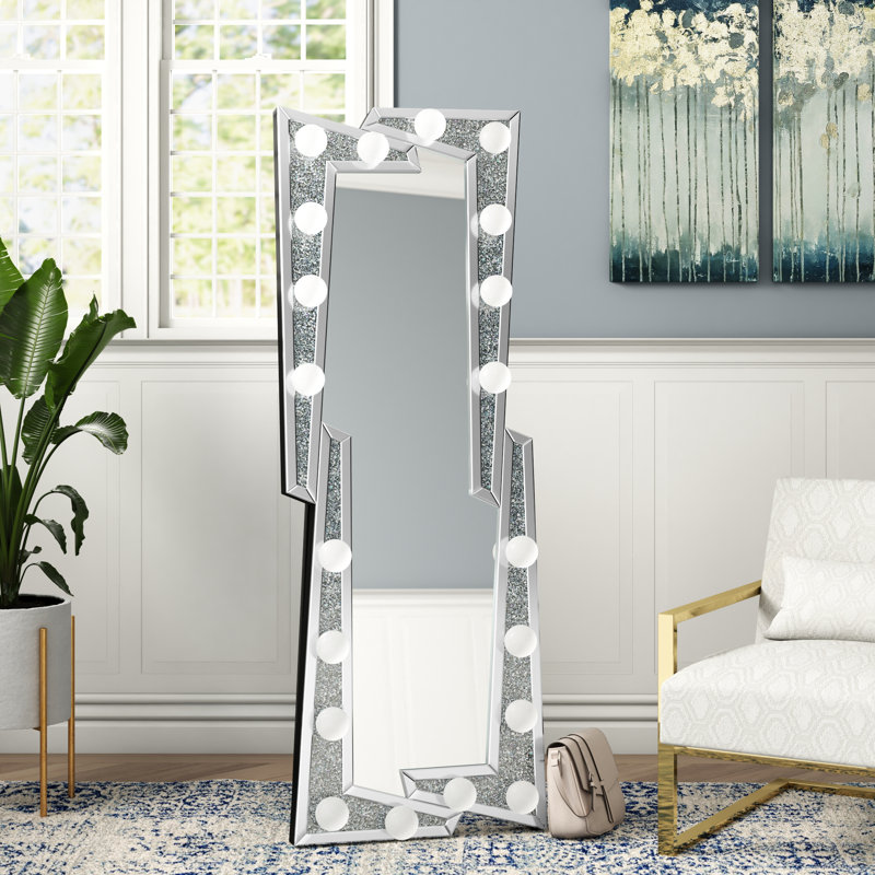 Miroir d'appoint Bryson, 63 x 26 x 3 (po)