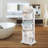 Plastic Rolling Laundry Hamper with Handles