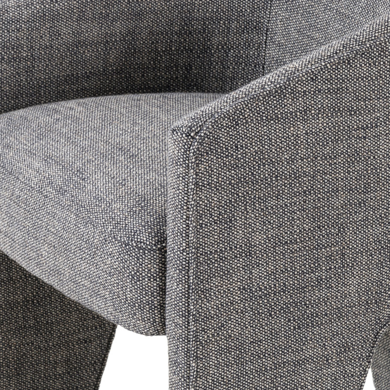Fae Upholstered Arm Chair, Barron Smoke