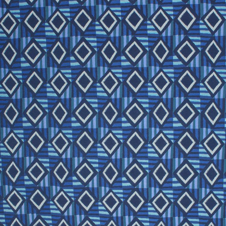 Tissu d’e/s papara Prive, Cobalt
