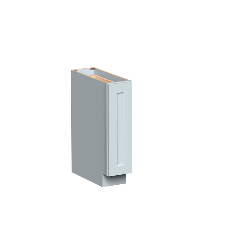 DL Cabinetry (prêt à assembler) armoire à épices de style Shaker l09 po x H 34,5 po x P 24 po - gris tourterelle, 9"