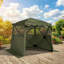Pop Up Gazebo Waterproof Instant Shelter with Awning Mesh Windows 2 x 2 m-135726285