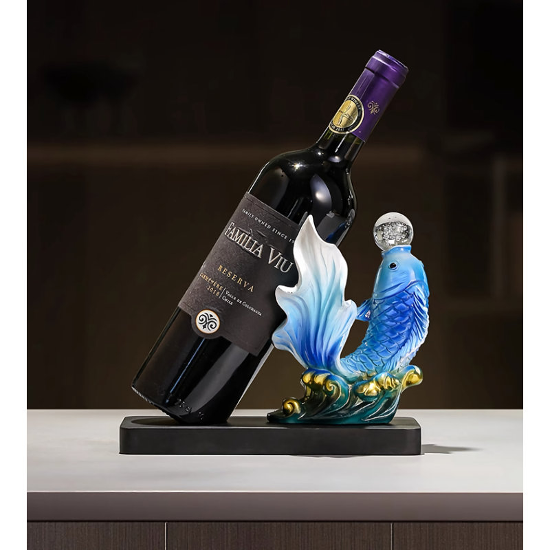 Decorative Wine Cork Holder, Blue