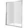 Halberd Series 48'' - 48'' W x 72'' H Single Added Framed Shower Door with Clear Glass