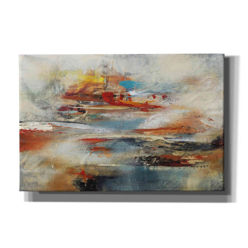 «Tesiturno II» par Gabriela Villarreal, art mural sur toile, H 12 po x l 18 po x P 0,75 po