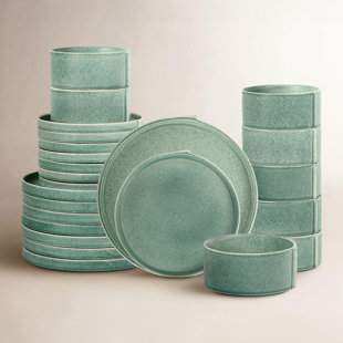 Stone Lain Bao 24-Piece Dinnerware Set Stoneware