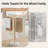 KES Towel Stand With Marble Base