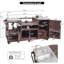 Îlot de cuisine 75,4 po avec évier (sans tabourets)-1396932262