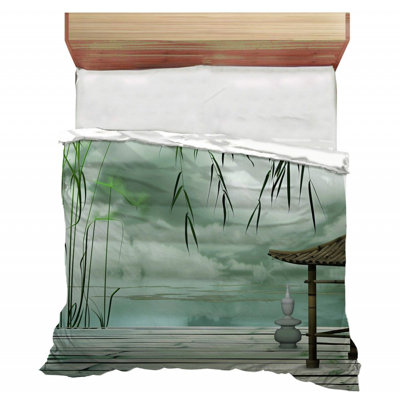 Trendy Floral Plush Bedding