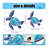 Light Blue Sea Turtle Wall Decor Set