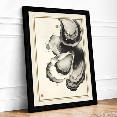 Oyster Study Botanical - Print