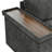 L Shaped Grey With Pull Out Bed And Functional Feature Concealed Storage Spaces