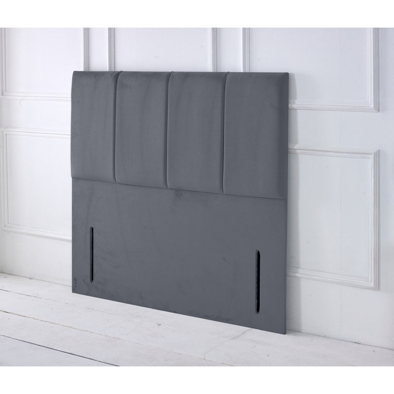 Upholstered Headboard, Single (3'), Grey