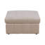 Repose-pieds modulaire en velours côtelé-662975632