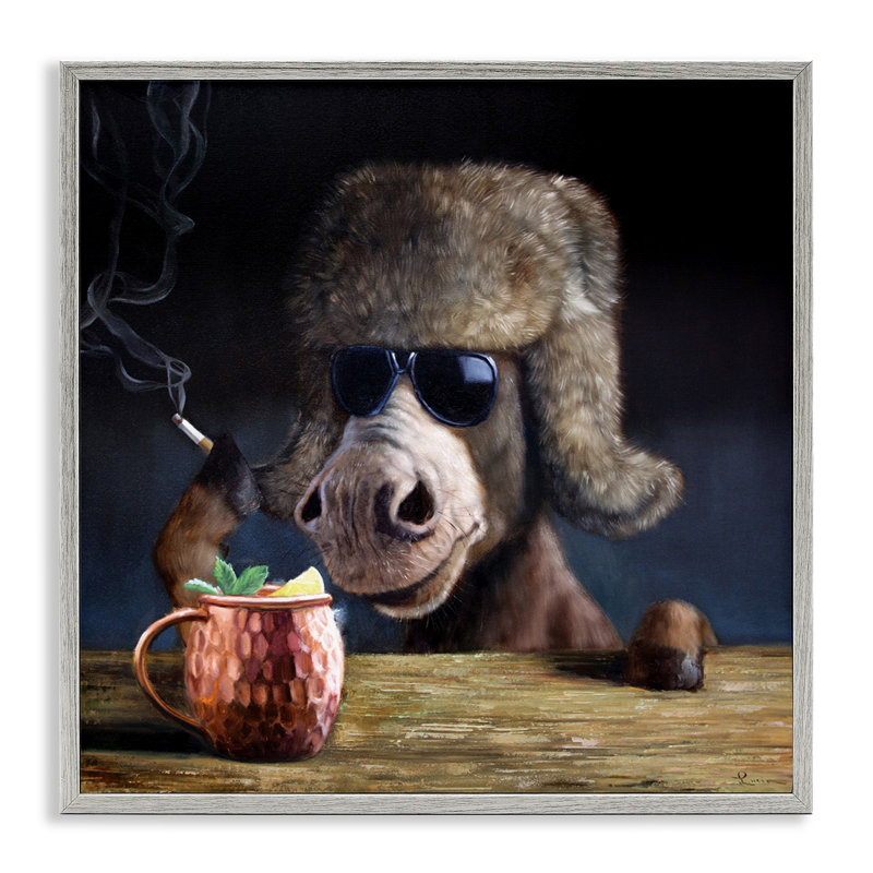 «Moscow Mule», art giclée par Lucia Heffernan, Estampe numérique Farmhouse, H 12 po x l 12 po