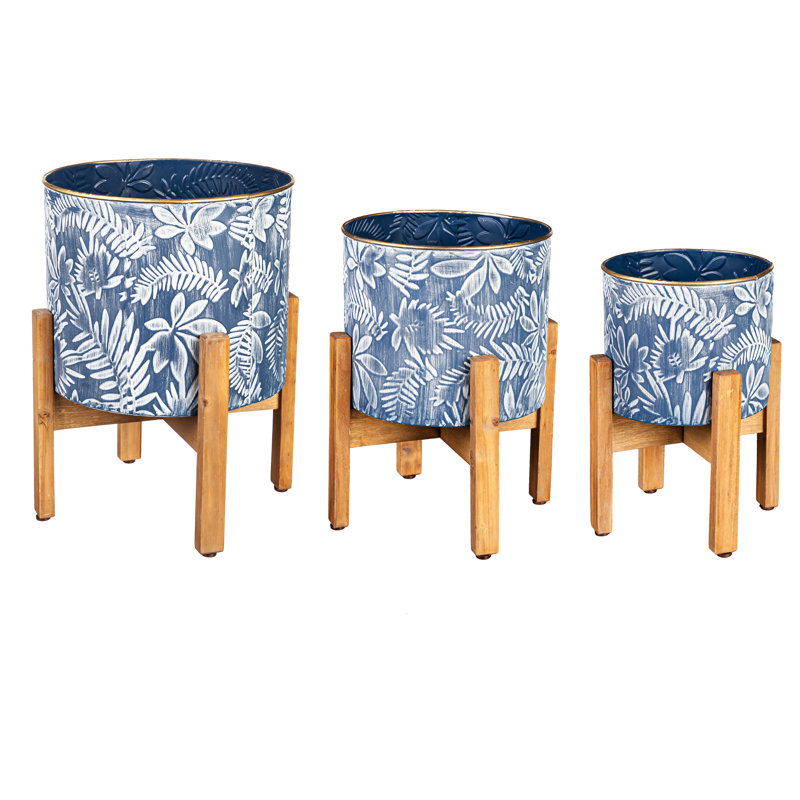 Ensemble de pots à fleurs 3 pièces