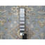 Tapis de couloir gris nouvel âge en laine 2 pi 7 po x 10 pi Wyndee