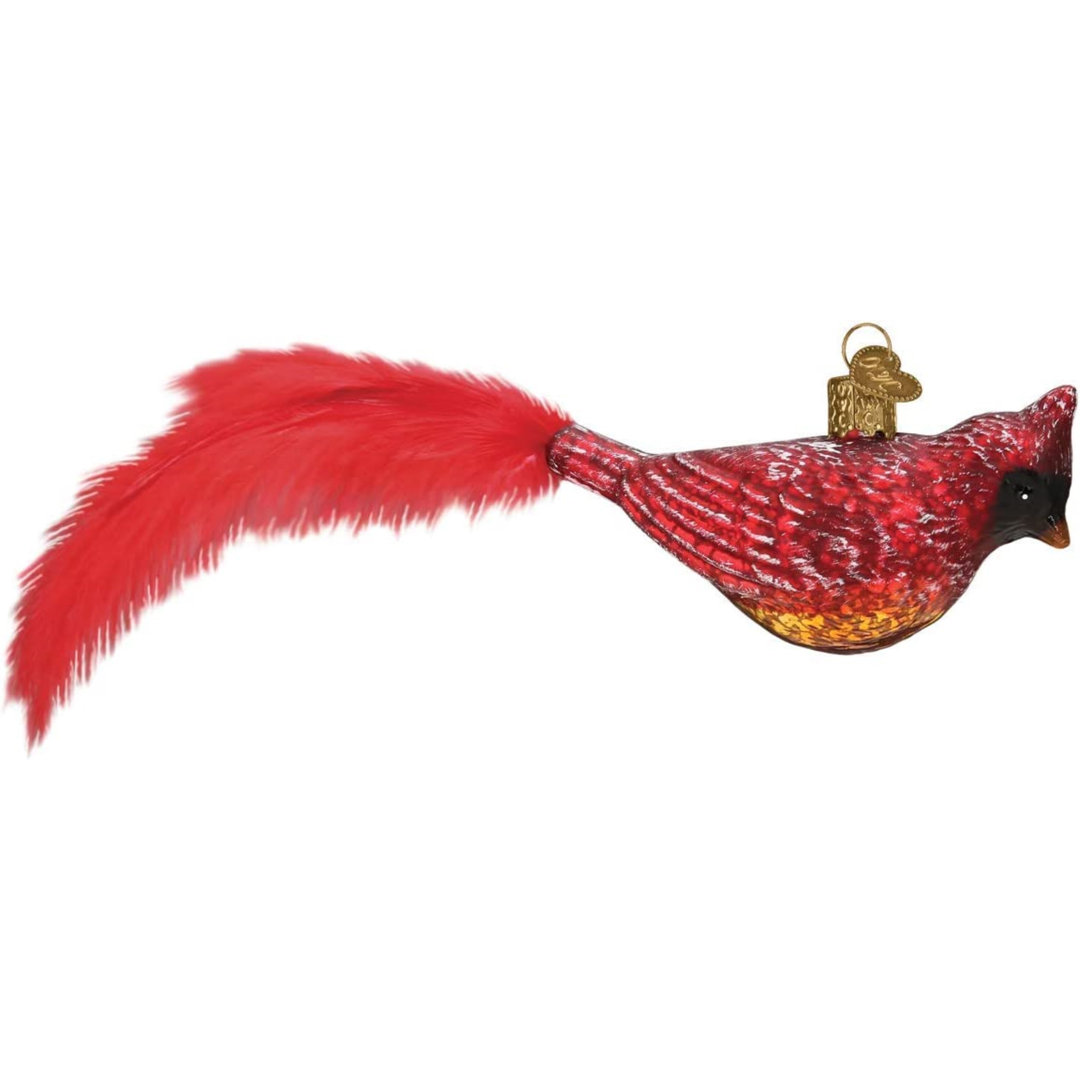 Cardinal Hanging Figurine Ornament Old World Christmas