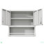 Armoire de rangement murale en métal avec porte verrouillable et 1 tablette 1 tiroir ouvert pour garage, entrepôt, assemblage requis-1082656784