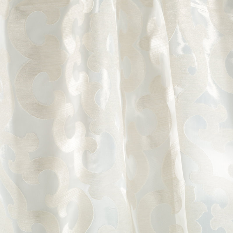 Window Library Sheers Fabric, Driftwood