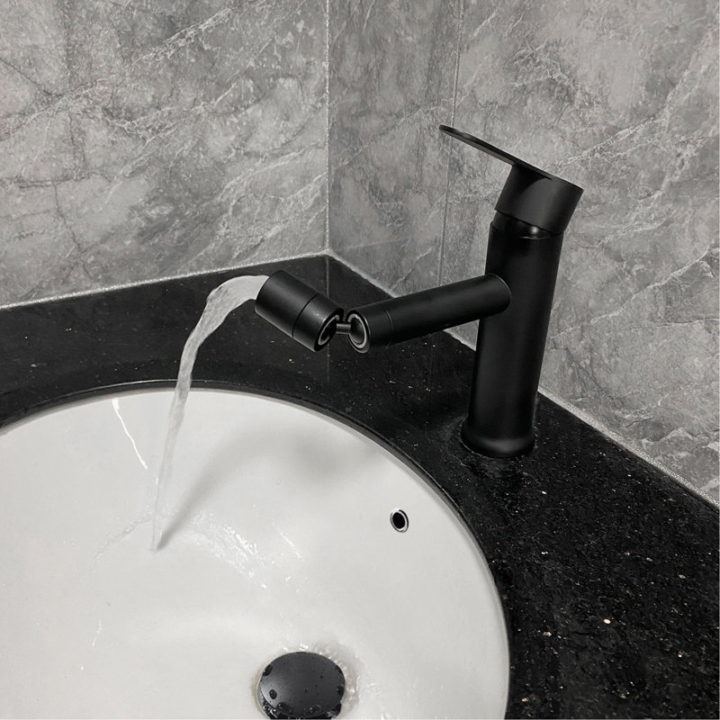Single Handle Bathroom Sink Faucet,Pop-Up Drain with Overflow
